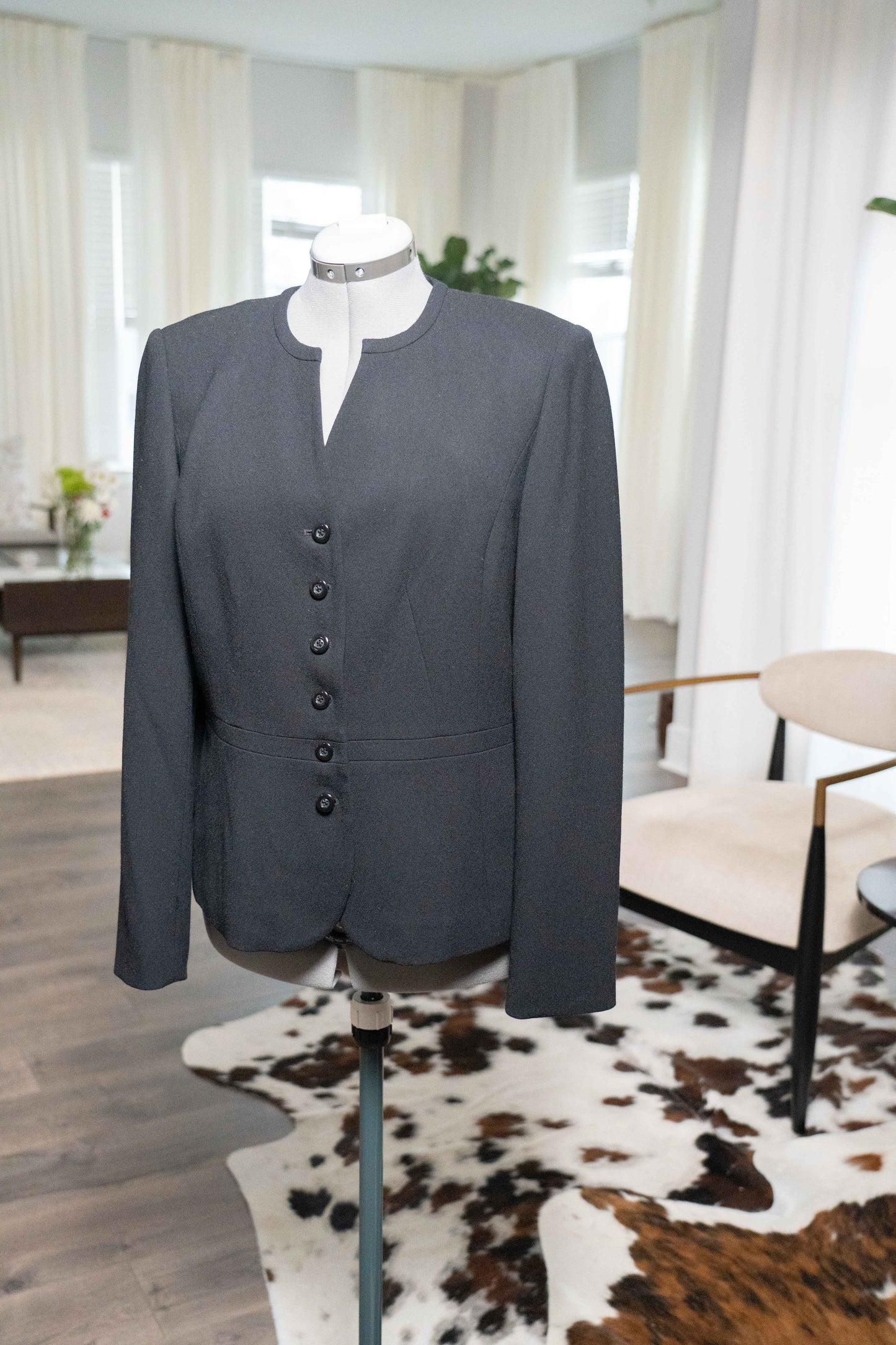 Talbots Midi Skirt Suit