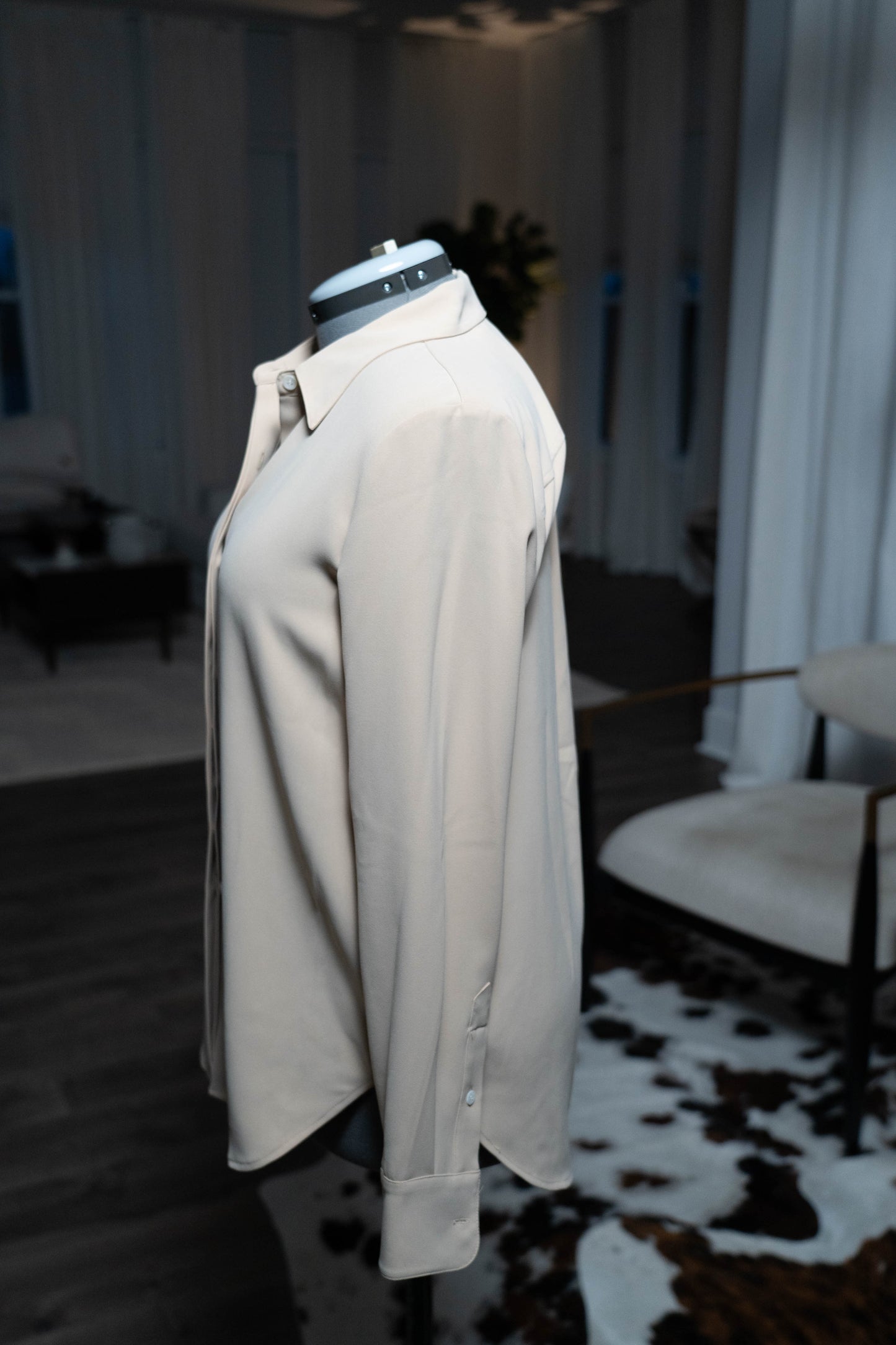 Theory Button Up