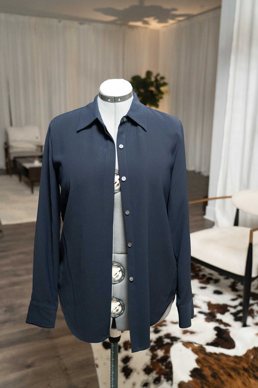 Theory Button Up Shirt (Blue)