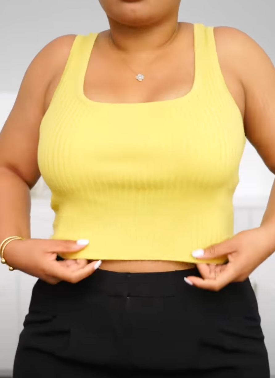 Everlane Cropped Tank - Large