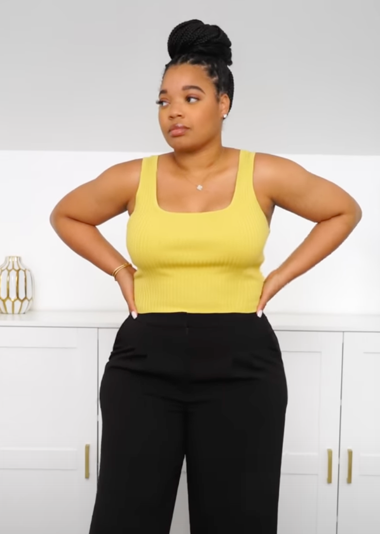 Everlane Cropped Tank - Large