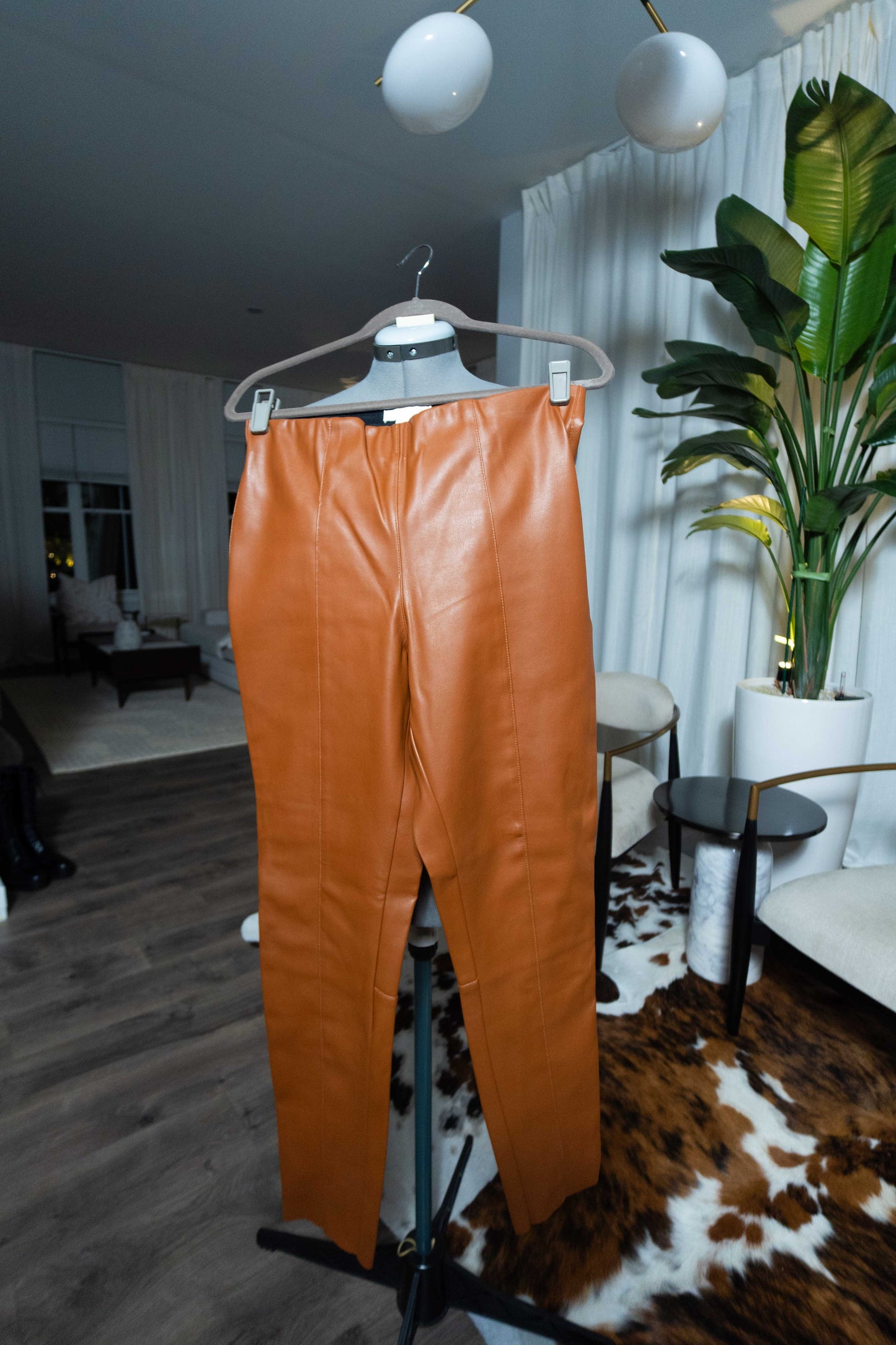 H&M Faux Leather Leggings/Pants