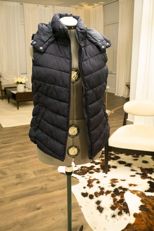 H&M Puffer Vest with Removable Hood