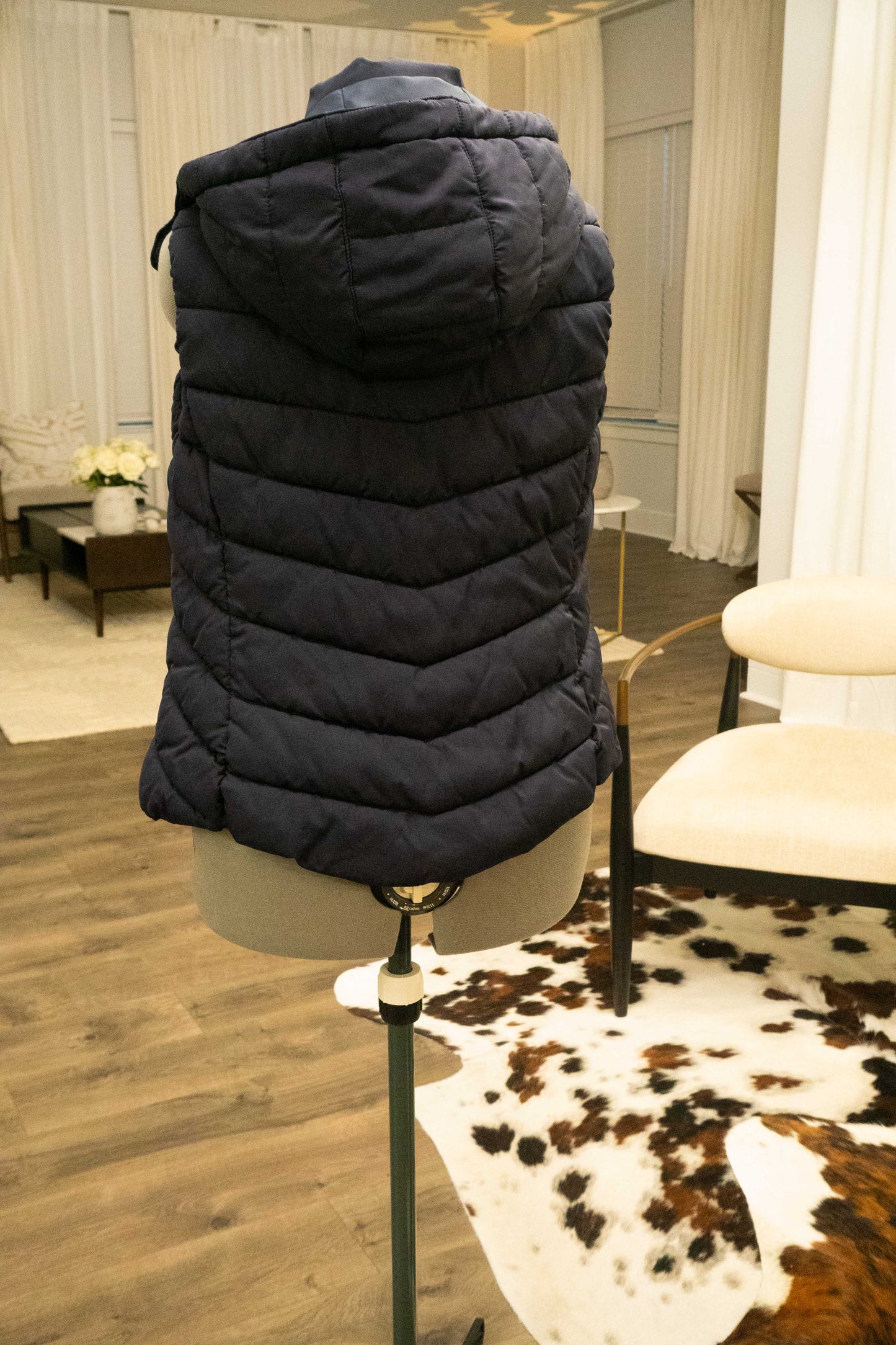 H&M Puffer Vest with Removable Hood