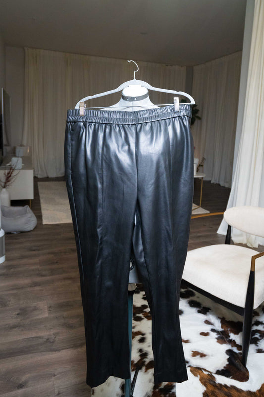 Ann Taylor Faux Leather Pants