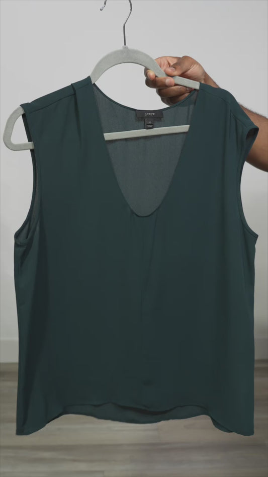 J.crew top Green - Size 12