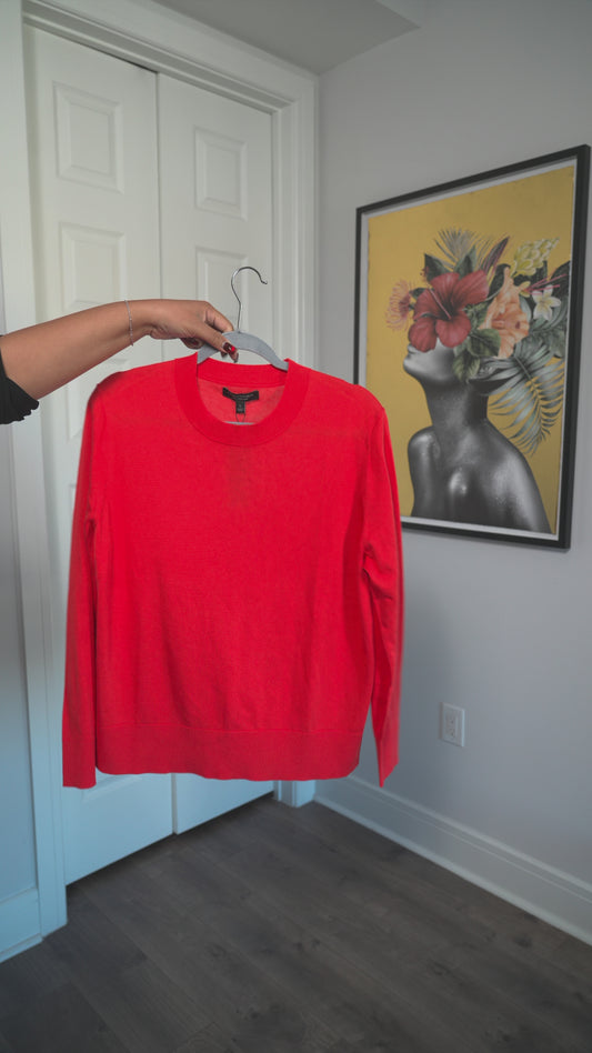 Banana Republic Silk Cashmere Knit Top - Size Large